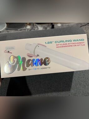Mane 1.25" Curling Wand Styling Attachment - White